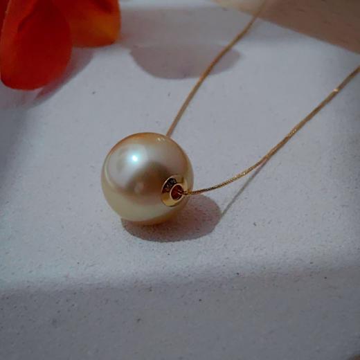 13mm 南洋金珍珠路路通项链（特价） 商品图9