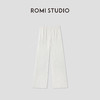 ROMI STUDIO“质感亚麻”100%亚麻轻薄宽松直筒休闲长裤 RWCRXW3512 商品缩略图0