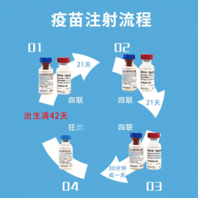 英特威犬四联疫苗一针