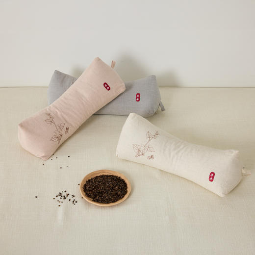 自然醒棉麻三角荞麦枕家用荞麦壳护颈椎牵引枕成人可拆卸枕芯睡眠专用XK 商品图8