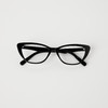 ROMI STUDIO 超轻玳瑁色黑色复古猫眼板材镜框眼镜 RWCLP34810 商品缩略图2