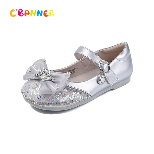 千百度秋季童鞋缤纷多彩柔韧耐穿公主鞋A25400502 商品图0