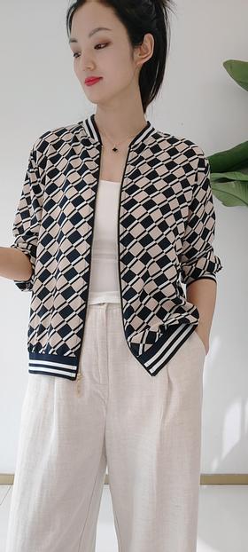 580509 真丝夹克防晒衣