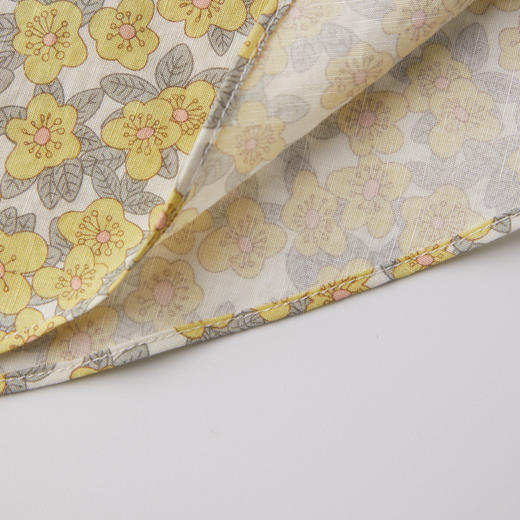 ROMI STUDIO“莫奈花园”苎麻天丝混纺法式碎花连衣裙 RWCRLY3860【发货时间25-30天】 商品图4