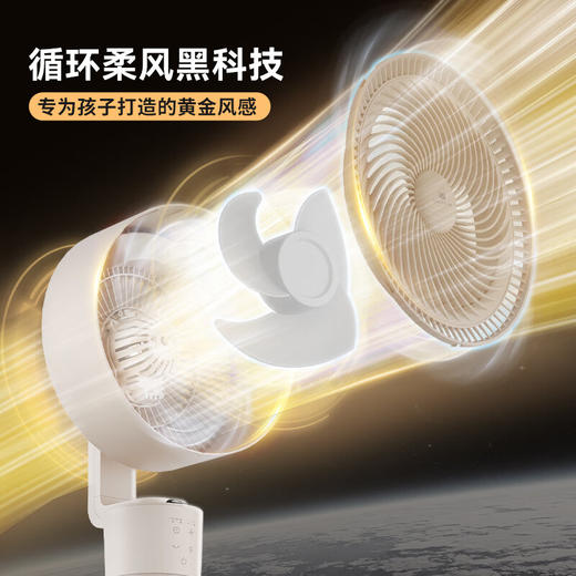 卡蛙亲子陪伴风扇-流萤风（电子语音款）KW-MF05RY 商品图4