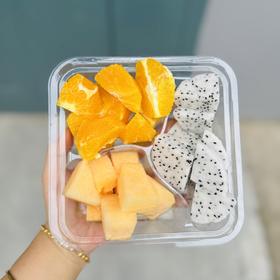 【三拼】哈密瓜+白火龙果+橙子 400g