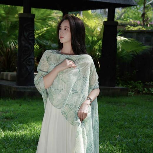 ☺️【夏日旅行风沙滩盘扣披肩】家人们谁懂啊！！🌸带着这件夏日旅行风沙滩盘扣披肩去海边， 直接被路人追着要链接！！ 商品图6