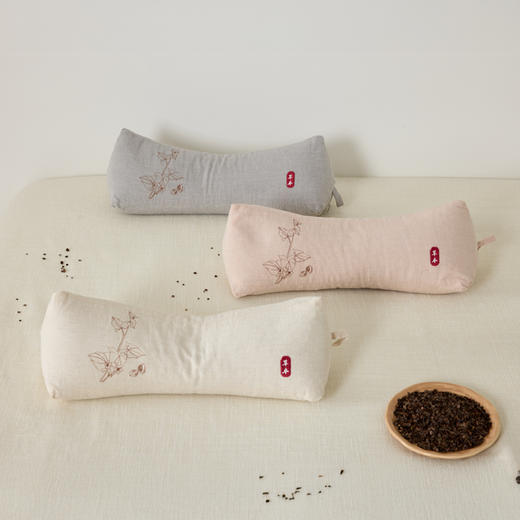 自然醒棉麻三角荞麦枕家用荞麦壳护颈椎牵引枕成人可拆卸枕芯睡眠专用XK 商品图5