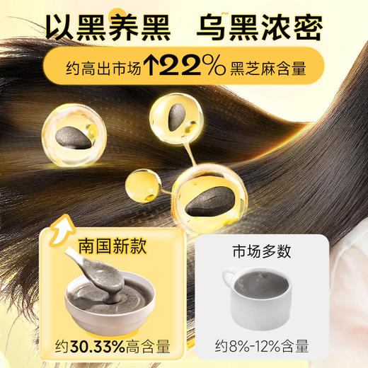 南国（nanguo）生椰豆乳粉 豆浆粉 黑芝麻粉  早餐营养冲泡奶  严选好食材  营养健康餐 商品图11