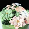 1027CAKE |  韩裱  刮刀花蛋糕  前程似锦（提前2天预订） 商品缩略图4