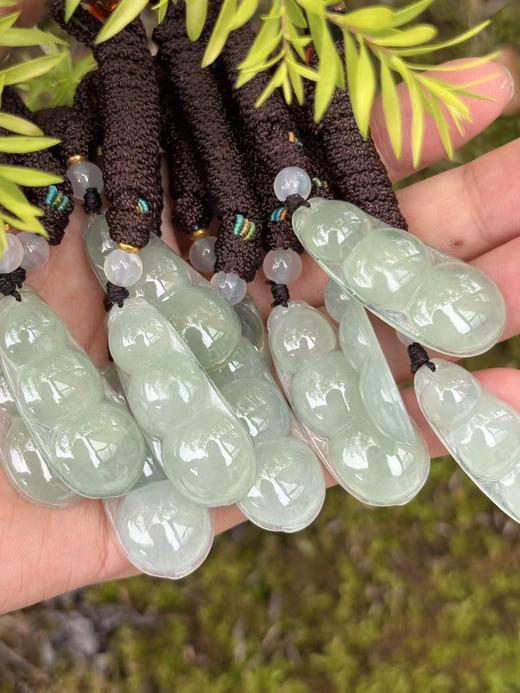 【直播大场福利】冰种晴水翡翠连中三元  福禄寿齐全 随机发货 附证书 商品图2