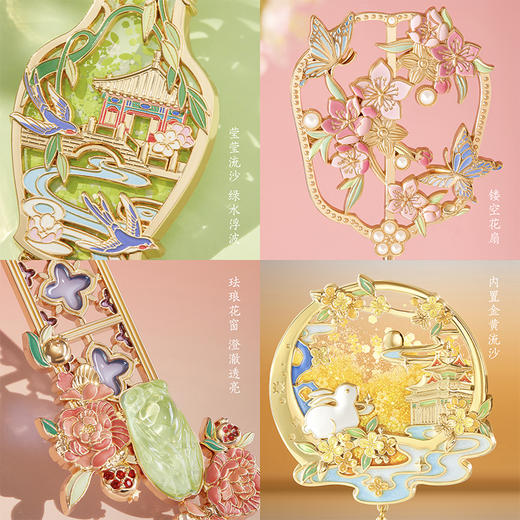 【故宫冰箱贴】故宫岁时冰箱贴新款博物馆文创流沙夜光北京礼物伴手礼 商品图4