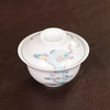 【忘言】斗彩祥云纹折沿小茶碗盖碗 曰何文人器 商品缩略图1