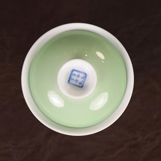 【忘言】 梅子箐斗彩翠山盖碗 曰何文人器 商品图4