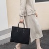 「K」洛诗琳55809气质简约大容量托特包2025通勤头层牛皮手提包 商品缩略图2