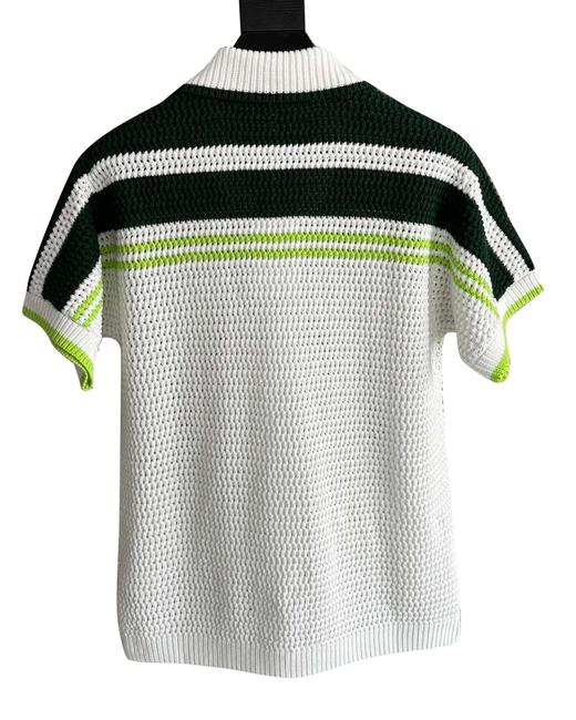 男款纯棉钩针针织衬衫 可配套装 商品图1