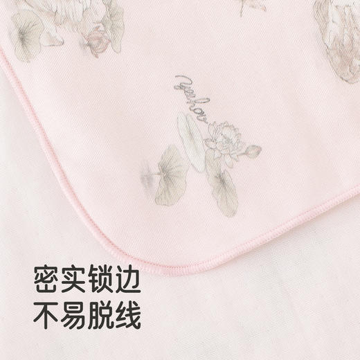 【商场同款】英氏婴儿毛巾手帕莫代尔小宝宝手绢7A抗菌毛巾3条装 商品图3