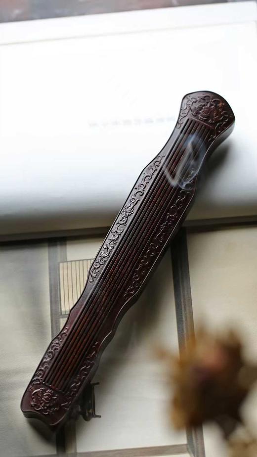 古琴°大红酸枝线香盒 商品图3