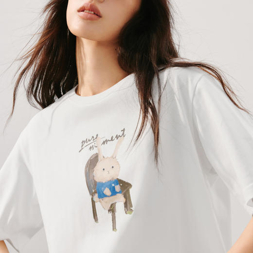 【商场同款】麦檬夏舒适透气T恤4F5300991 商品图3