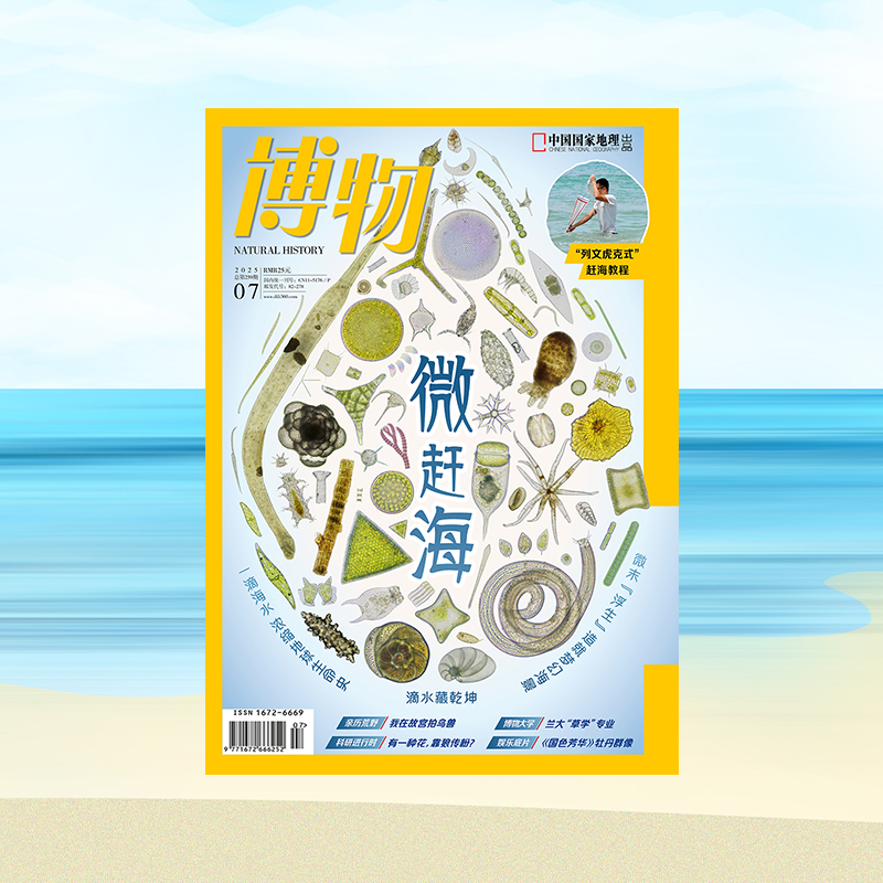 《博物》202507 “列文虎克式”赶海教程  我在故宫拍鸟兽  兰大“草学”专业 有一种花靠狼传粉？ 《国色芳华》牡丹群像