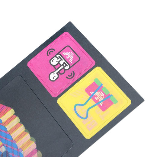 8059823234750 EMPORIO ARMANI 儿童隐形两面卡通字母贴饰玩具益智生日礼物文具贴饰 商品图2