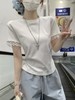 <曾小咸推荐>  蕾丝袖边拼接纯棉短袖T 日常109/件 活动价79.99/件！！ 商品缩略图6