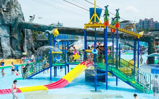 即买即用【南湖梦幻岛-嬉水乐园】35元儿童，58元单人，夏季不玩水，快乐少一半，夏日清凉来袭，趣味玩水，畅玩造浪池、多彩滑道，亲子水寨，夏季玩水，来梦幻岛嬉水乐园 商品图0