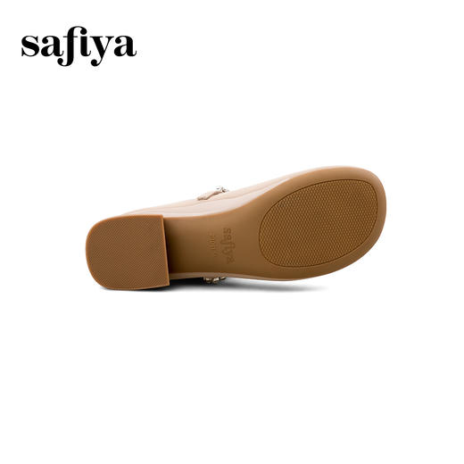 Safiya/索菲娅2025法式浅口一字带闪钻气质百搭甜美玛丽珍鞋SFD3111411 商品图7