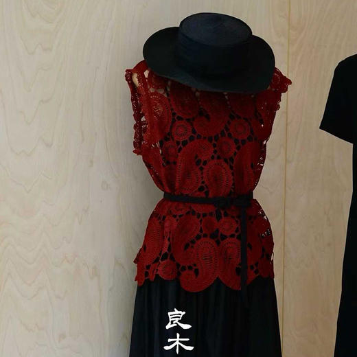 【预售7天】良木礼镂空拉链背心（7199） 商品图0