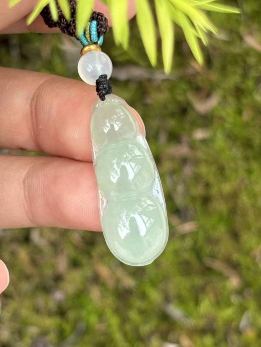 【专栏福利】冰种晴水翡翠连中三元  福禄寿齐全 随机发货 附证书 商品图5