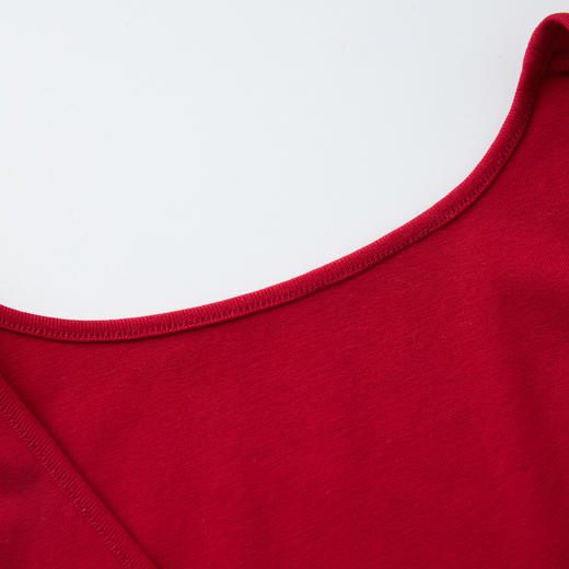 ROMI STUDIO“简约复古”高弹罗纹轻薄柔顺U领修身背心 RWCRSM2725 商品图2