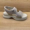 豪行2024年夏季新款厚底时尚水钻百搭休闲女凉鞋24218817 商品缩略图0