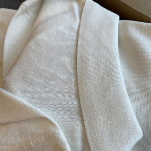 渠道货！！！掌柜自留推，miu系休闲拼接衬衫polo领针织短袖衫女款！ 商品图3