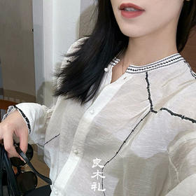 【预售7天】良木礼休闲亚麻衬衣（8383）