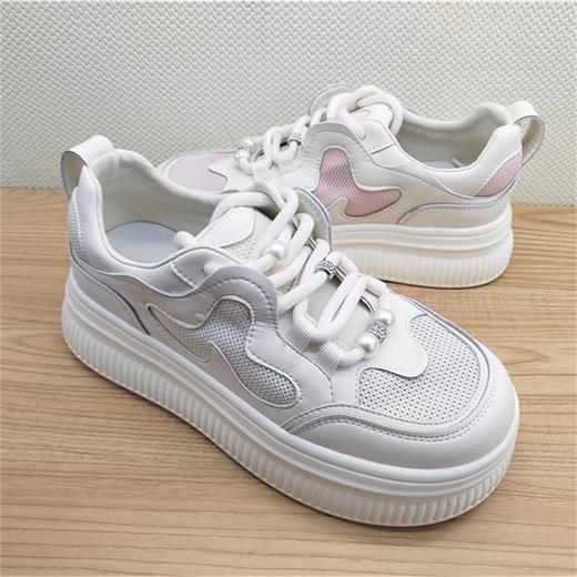 2024豪行夏季新款24248026运动休闲韩版低跟女鞋凉鞋网鞋 商品图3