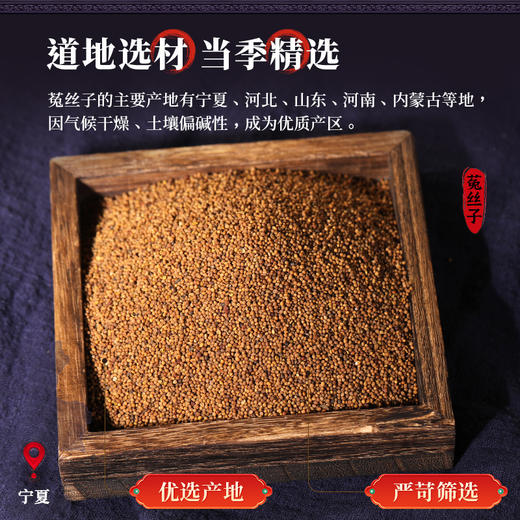 康美药业菟丝子200g/瓶 康美中药饮片罐装 商品图1