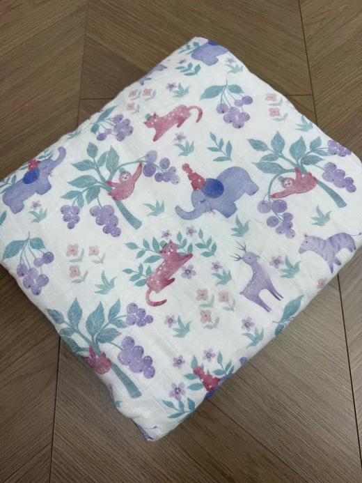 HD竹纤维四层纱布竹棉多功能毯1520 商品图1