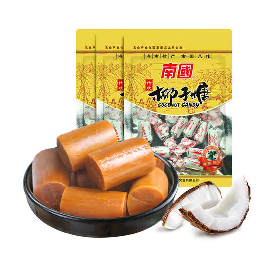 南国传统椰子糖82g  海南特产 甜袭唇齿间，椰香弥漫舌尖  舌尖上的时光旅行，硬糖的温柔，品砸浓情椰香 商品图2