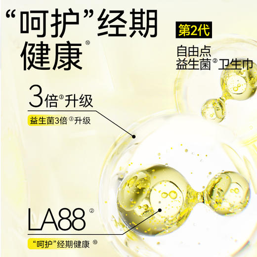 【79.9元任选8件】自由点大健康系列卫生巾|平衡私处微生态，添加蚕丝，低敏更安心 商品图6