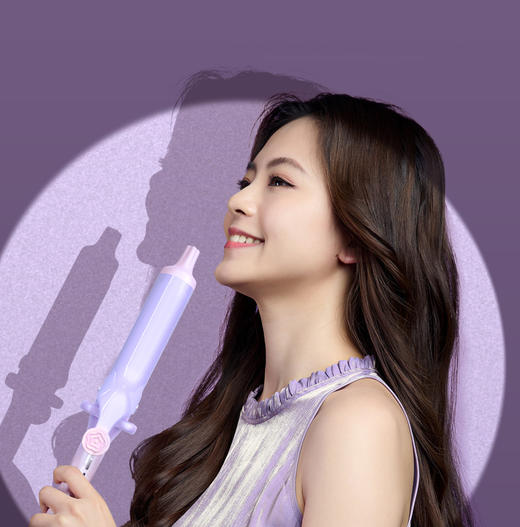 花朵卷发棒 双通道护发负离子 造型神器 匹奇 商品图4