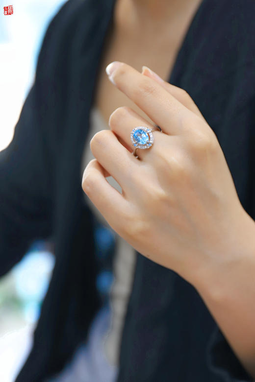 【繁星】托帕石戒指 商品图1