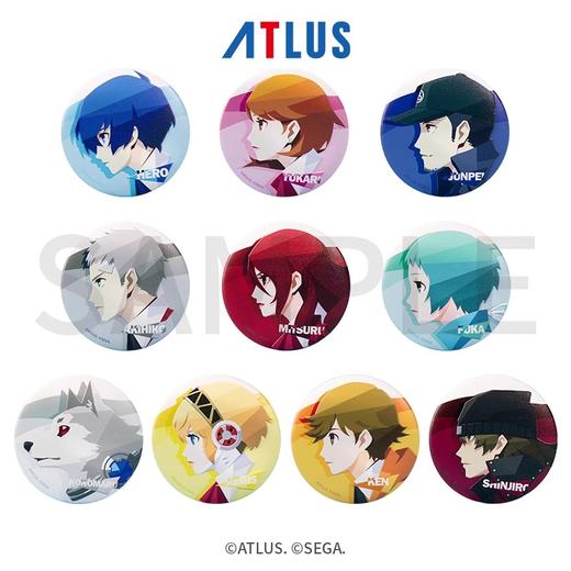 GuGuGuGu 女神异闻录3 P3 浮雕马口铁徽章 吧唧 10包/盒 国谷 商品图0