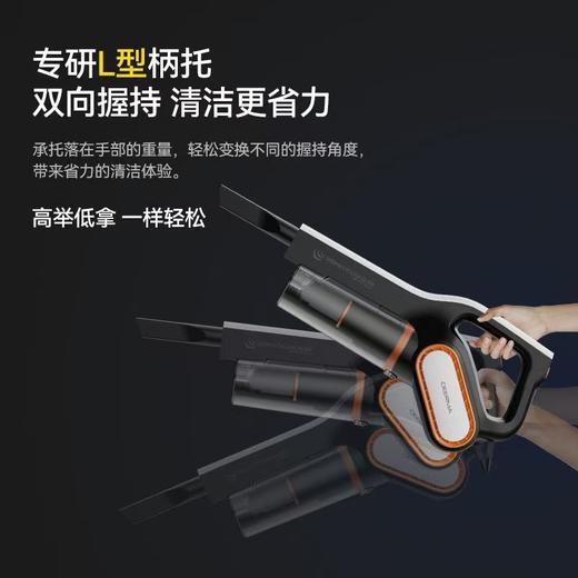 【德尔玛吸尘器】家用推杆升级超飓风吸力地毯螨虫 手持吸猫狗毛大功率DX700PRO 商品图1