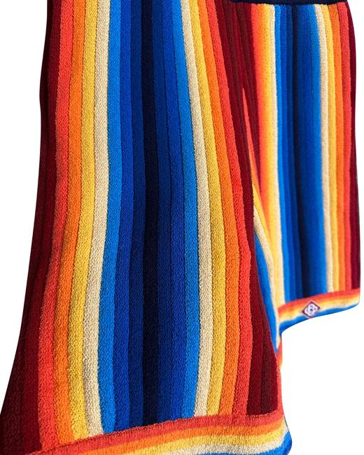 中性款纯棉竖纹针织短裤 可配套装 商品图2