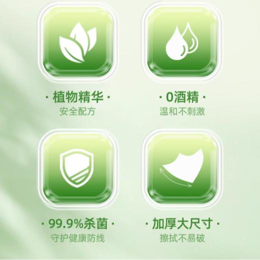 心相印卫生湿巾 单片独立装 杀菌便携湿纸巾 10片/包 商品图7