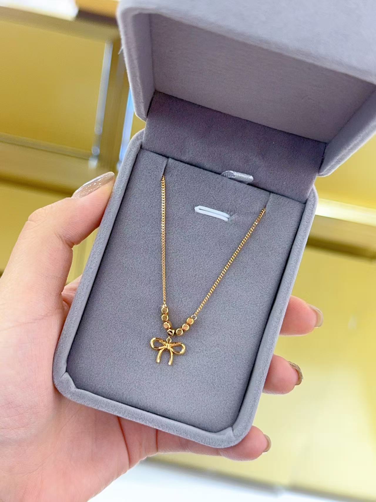 1F 东祥 18K金项链