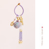 【普陀山】有球必应手工编织紫色绳流苏款  汽车挂件包包挂坠 商品缩略图8