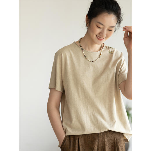 牧衣游 设计感文艺925银蛋黄石项链 繁石【不支持会员折】 商品图3