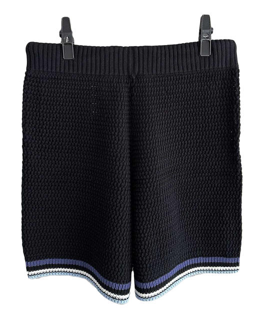 男款纯棉logo刺绣针织短裤 可配套装 商品图1