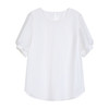 NEELLY纳俪商场同款夏季新款宽松设计感五分袖衬衫女简约气质上衣N25071R01008 商品缩略图3